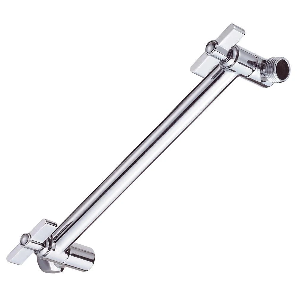 D481150 9-inch Adjustable Shower Arm In Chrome Finish