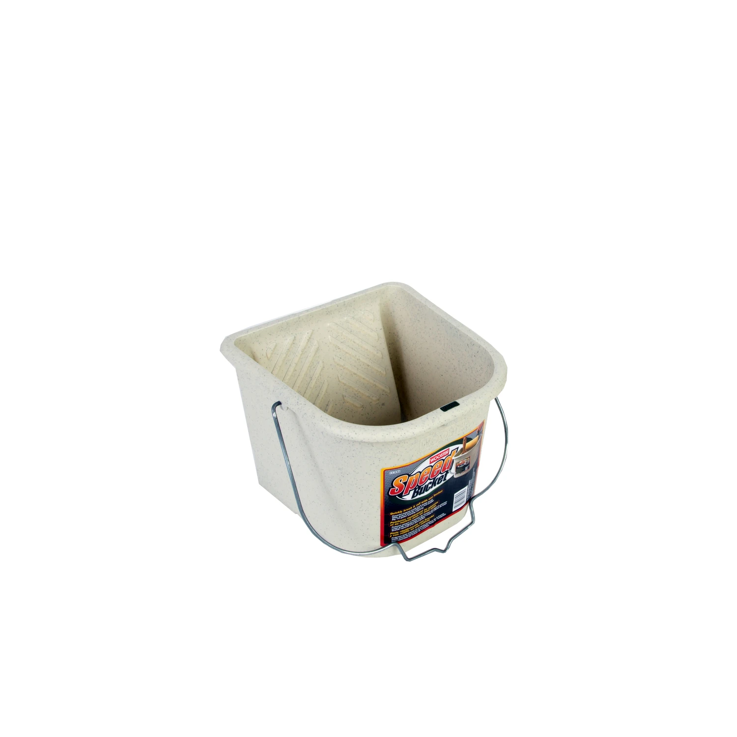 8617 Tan 1/2 Gallon Speed Bucket With Built-in Grid