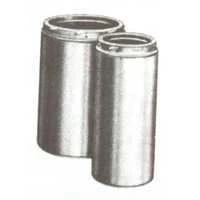 6 In. X 36 In. Stainless Steel Insulated Chimney Pipe With Lock Band