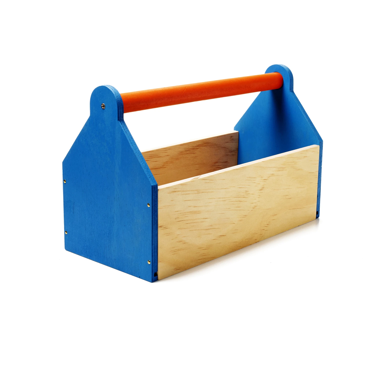 Jr. Wooden Toolbox Kit Multicolored 16 Pieces For Kids Ages 5+