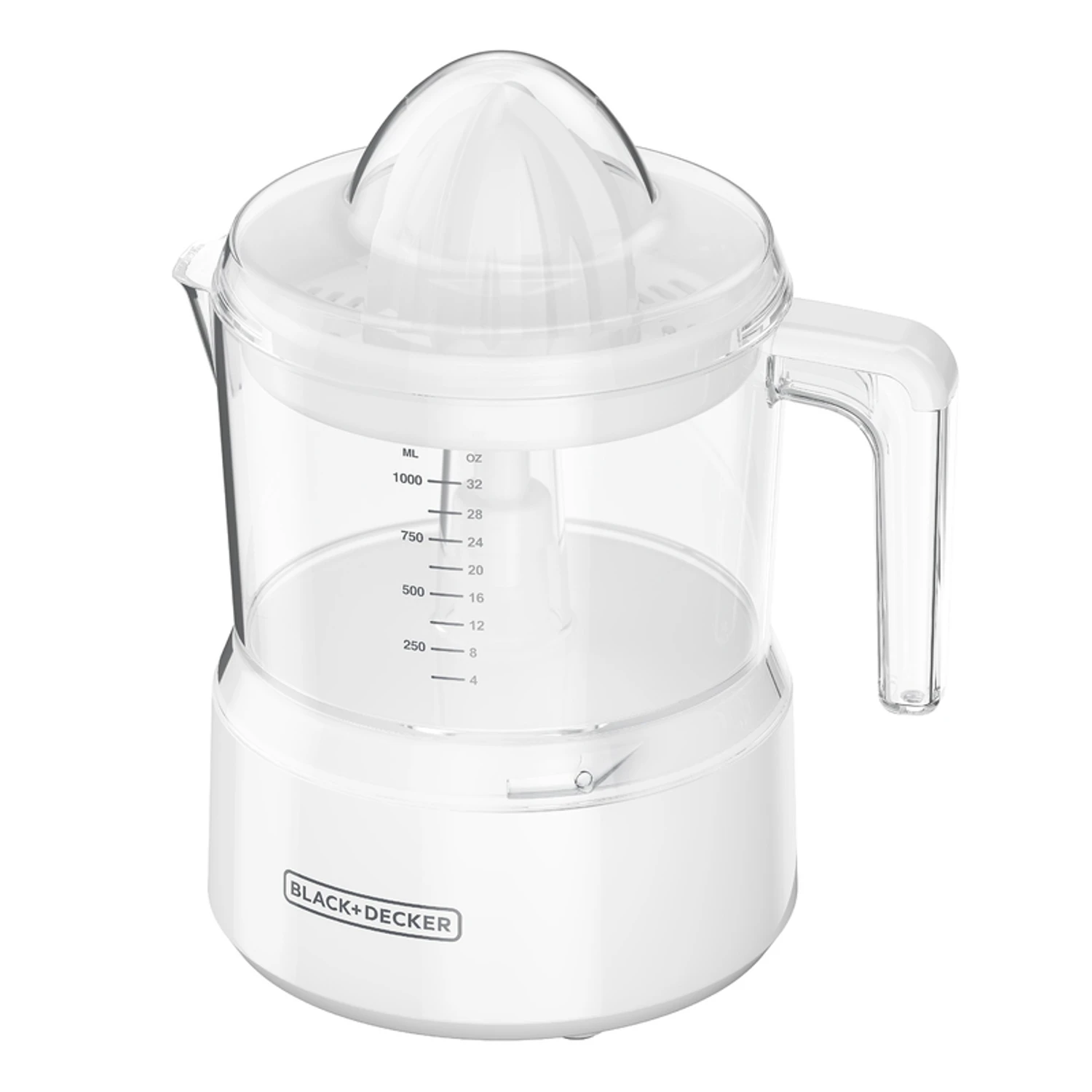 Black+decker Cj650w 32 Oz White Plastic Citrus Juicer