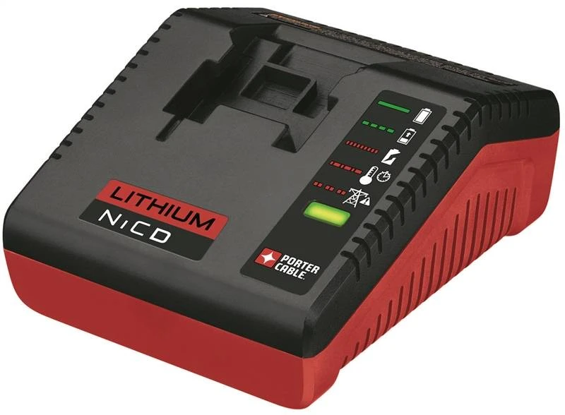 Porter-cable Pcxmvc 18-volt Multi-chemistry Battery Charger For Li-ion And Ni-cd