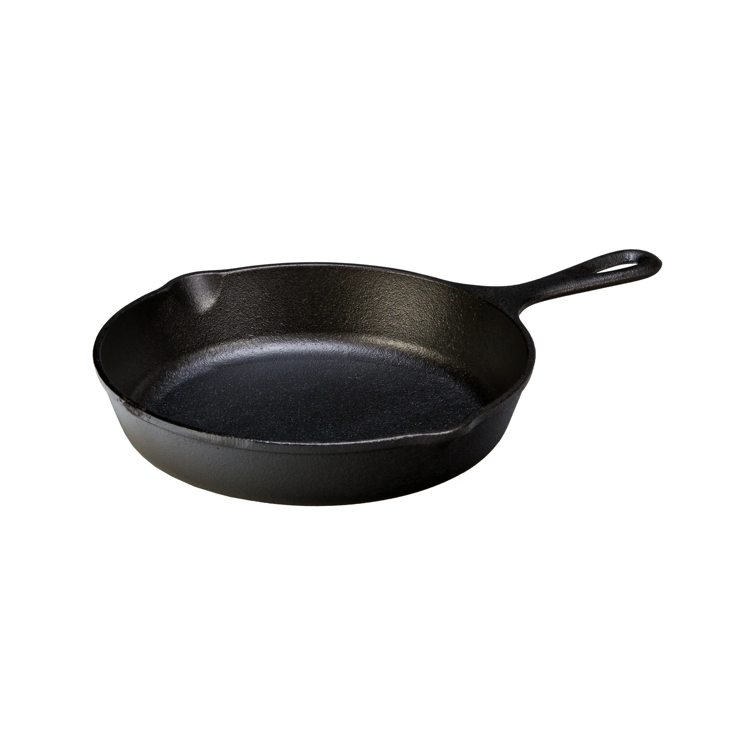 L6sk3 Pre-seasoned Cast Iron Skillet, 9 Inch Diameter, Black
