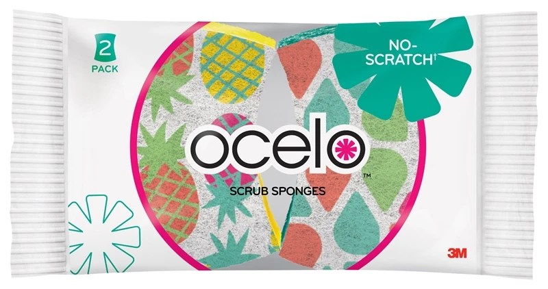 Scotch-Brite Ocelo No Scratch Scrub Sponges (4-Pack)