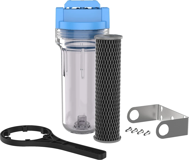 U25-s-s18 Whole House Water Filter System, 15,000 Gallons, 5 Gpm, 5 Micron Filtration