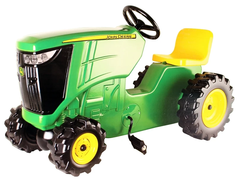 John Deere 46394 Plastic Pedal Tractor Ride-on Toy For Kids, Green