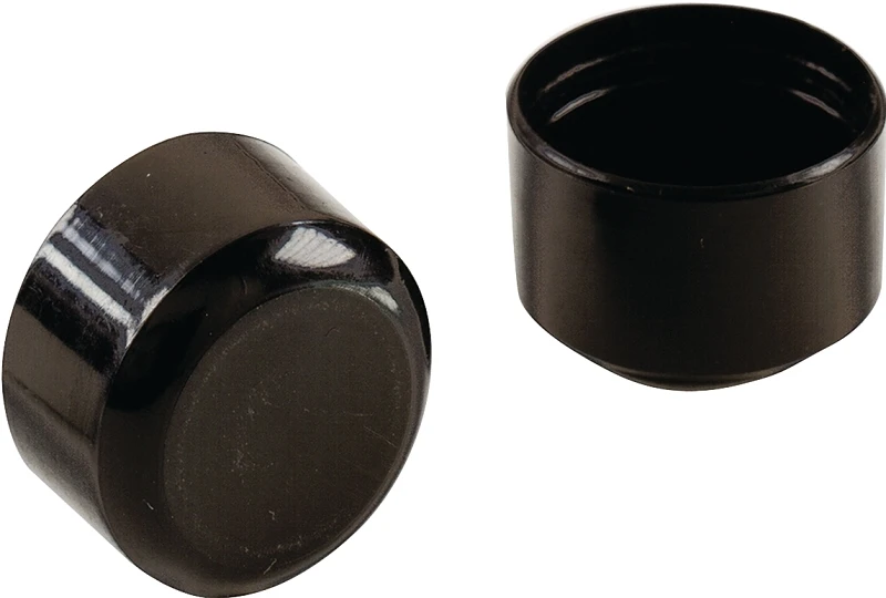 Shepherd Plastic Leg Tip Black Round 4 PK