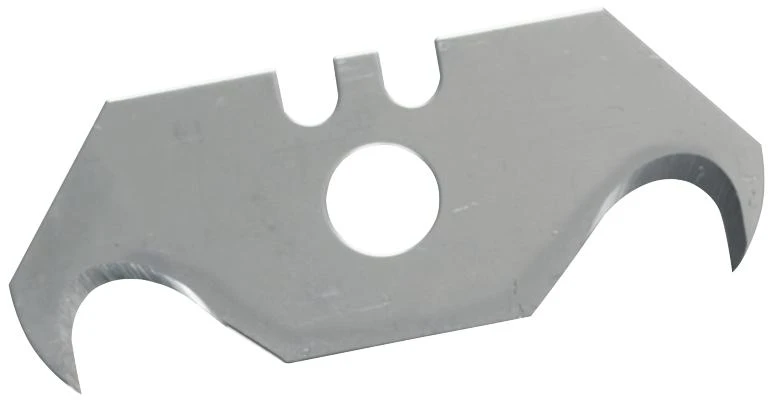 Irwin 2087100 Utility Blade, Carbon Steel, 2-Point, 5/PK