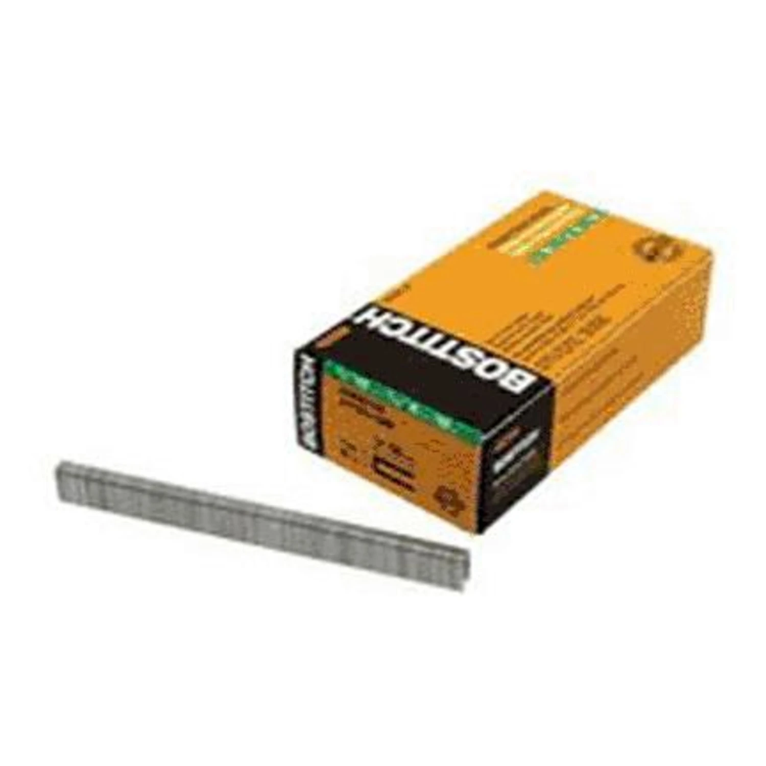 18-gauge Galvanized Narrow Crown Finish Staple, 7/32 In. X 1/2 In.