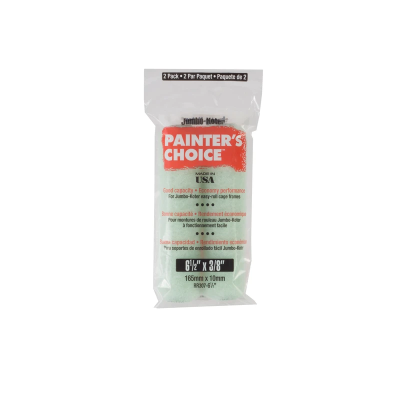 Wooster  Painter's Choice  Fabric  3/8 in.  x 6-1/2 in. W Mini  Paint Roller Cover  For Semi-Smooth