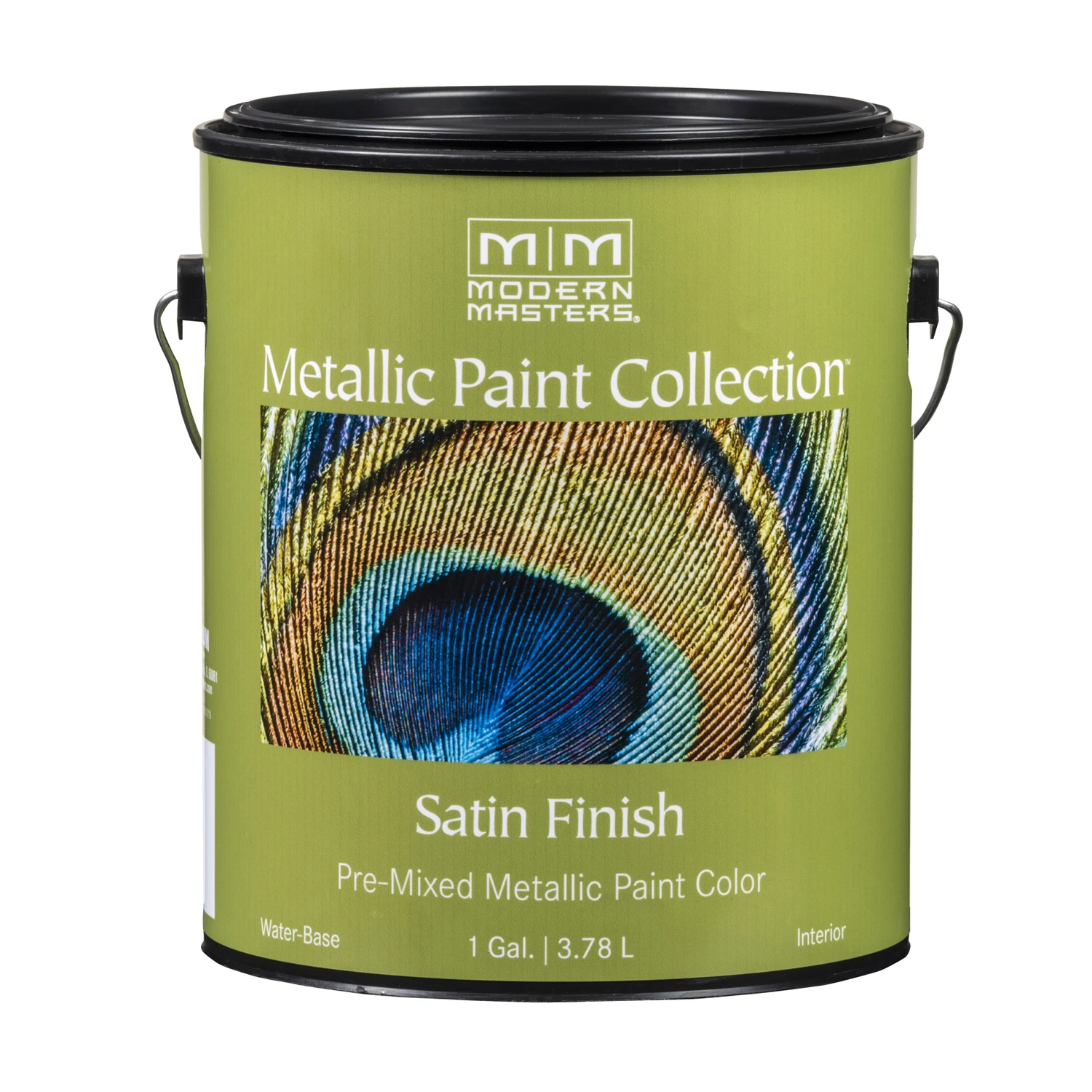 Modern Masters Shimmer Satin Olympic Gold Water-based Metallic Paint 1 Gallon