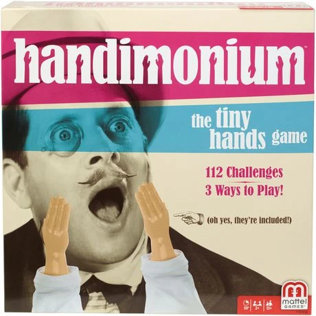 Handimonium Tiny Hands Challenge Game For 2+ Players Ages 13 And Up