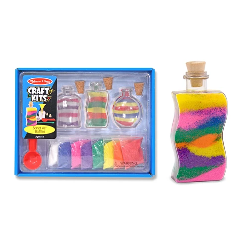 Sand Art Bottles Craft Kit - Creative Fun For Kids