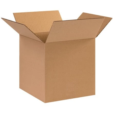 Office Depot Corrugated Boxes, 10" X 10" X 10", Kraft, 25/Bundle