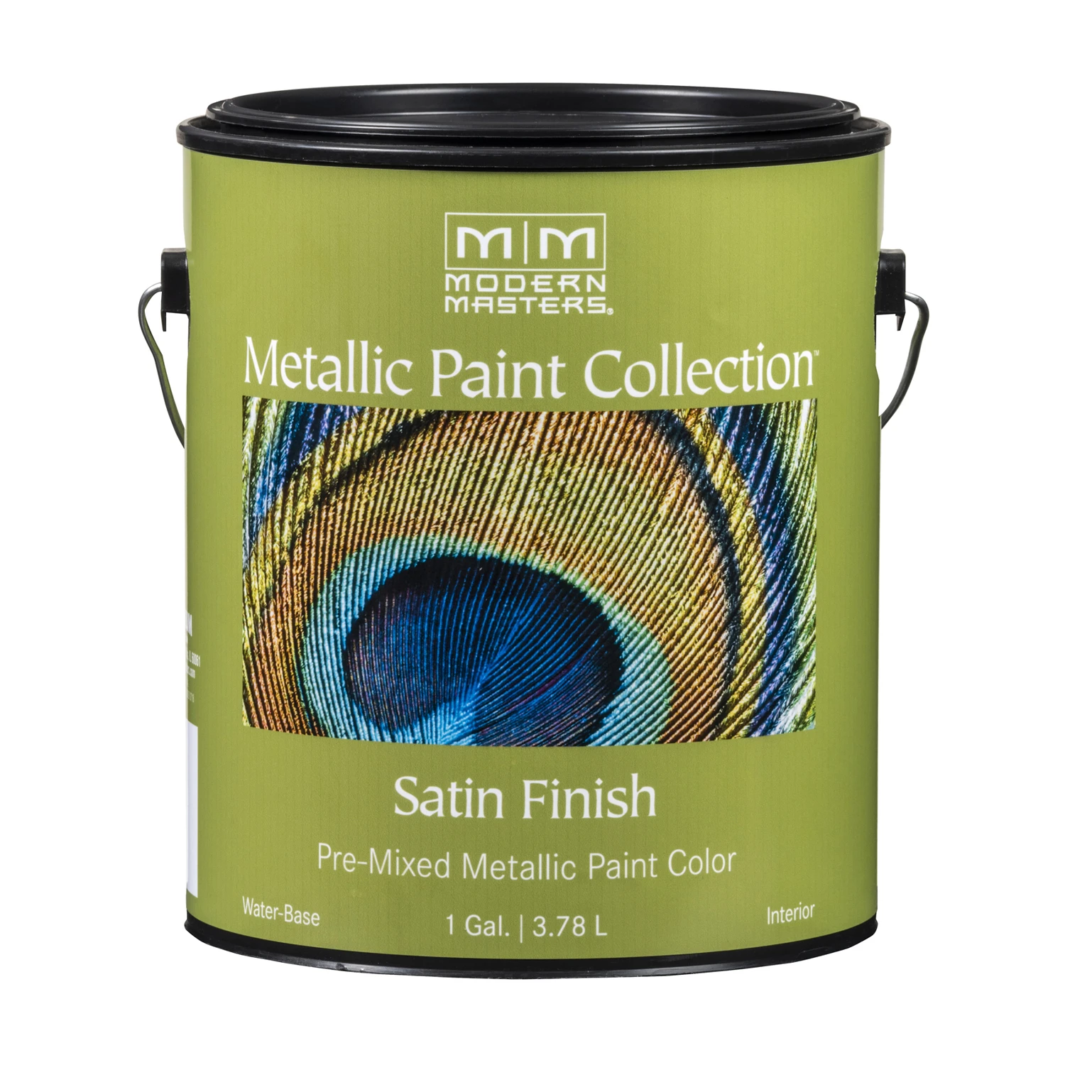 Shimmer Satin Pharaoh's Gold Water-based Metallic Paint 1 Gallon