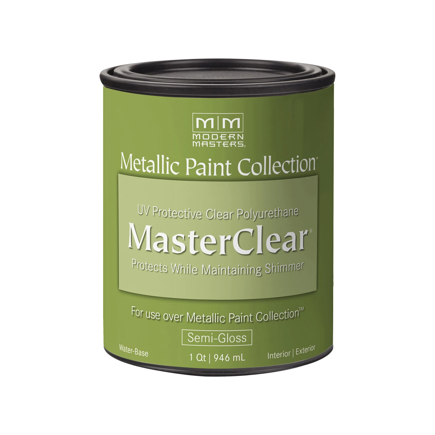 Masterclear Semi-gloss Clear Water-based Protective Coating 1 Quart