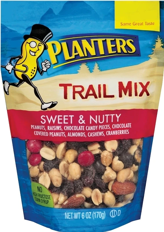 Trail Mix Sweet & Nutty, 6 Oz Bag, Model 451995