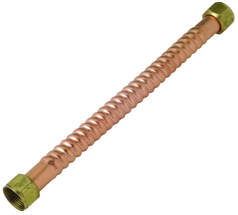 Copper-flex 3/4 In Fip Water Heater Connector, 24 In Length, Model Wb00-24n