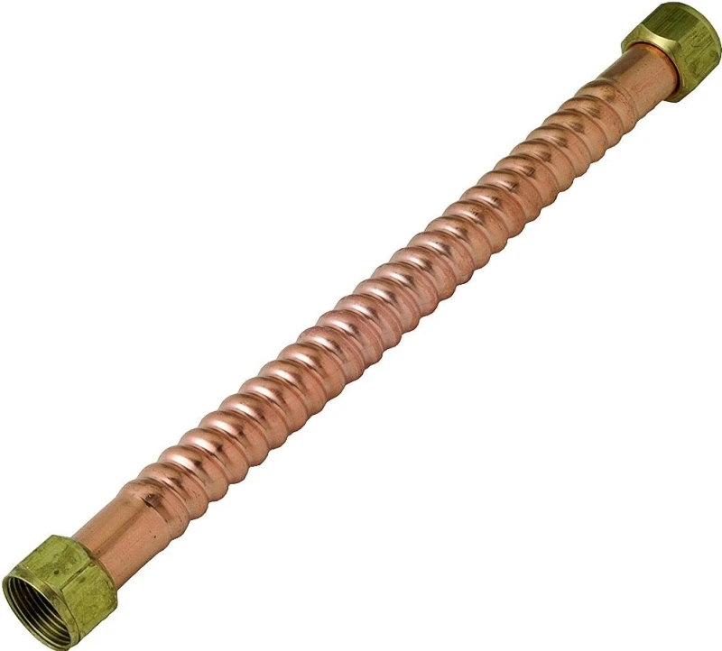 Copper-flex 3/4 In Fip Water Heater Connector, 12 In Length, Model Wb00-12n