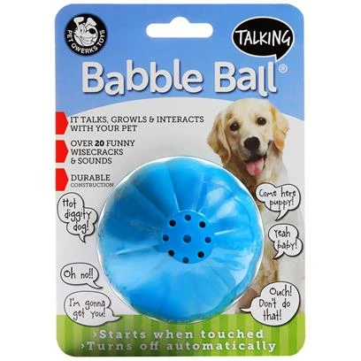 Talking Babble Ball Small 2 1/8 In Assorted Colors Tbb3