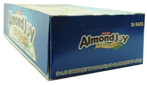 Almond Joy Candy Bars - 1.61 oz x 36 pack