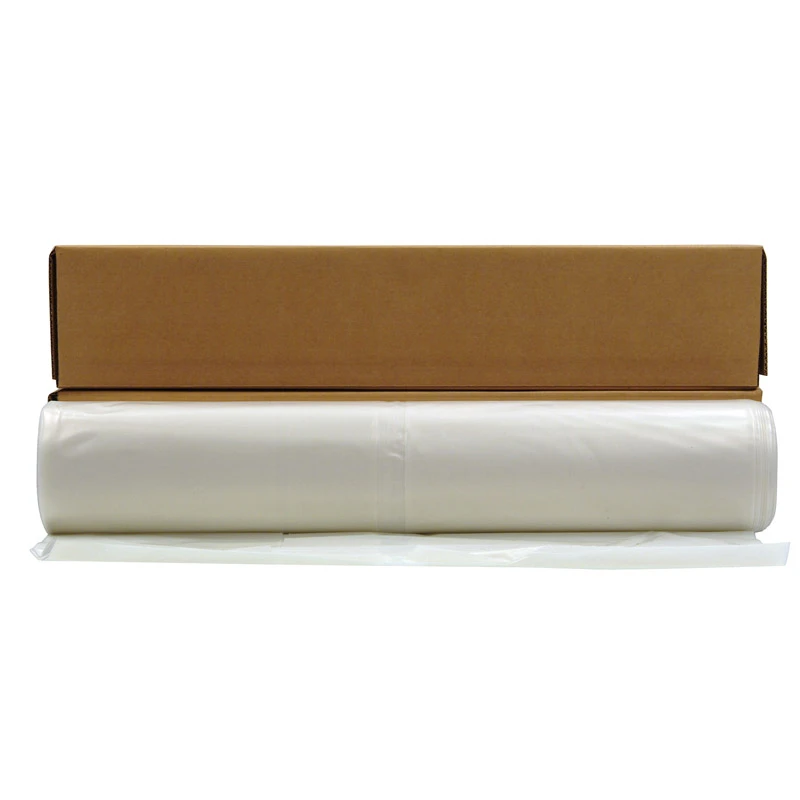 Clear Plastic Sheeting 4 Mil 20 Ft X 100 Ft Polyethylene Film Cf0420c