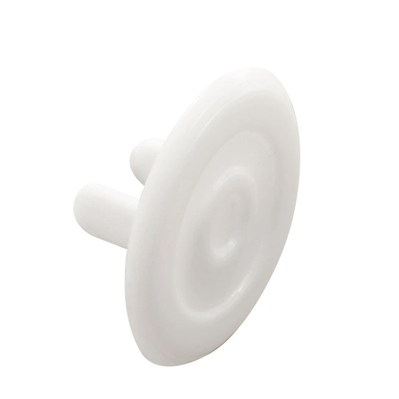 White Plastic Shock Guards 24/Pack