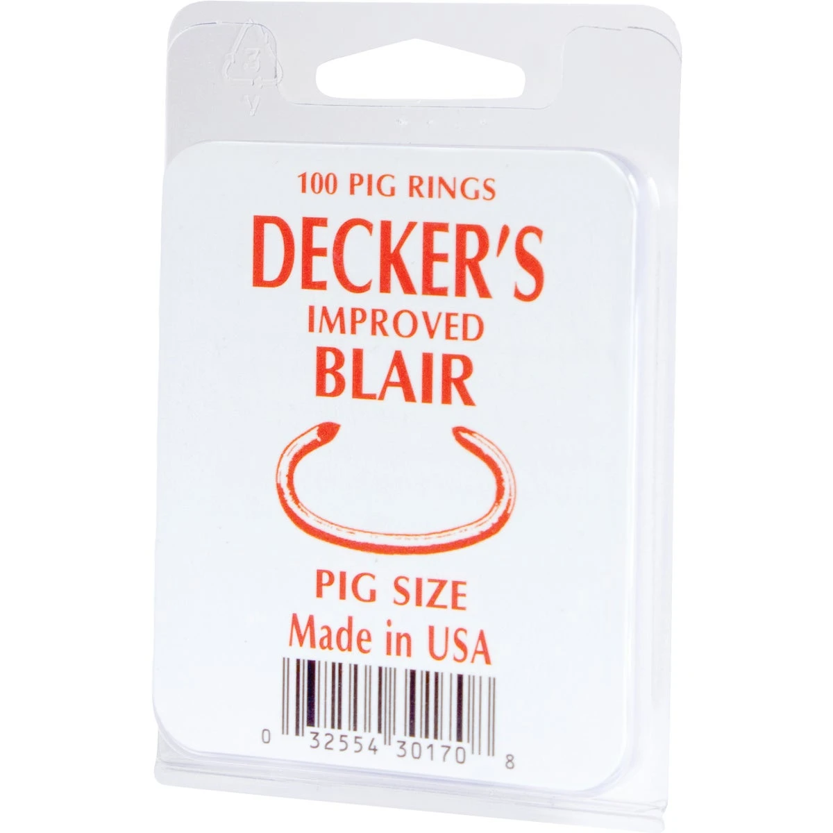 Blair Pig Ring, No. 1, 100-Pk.