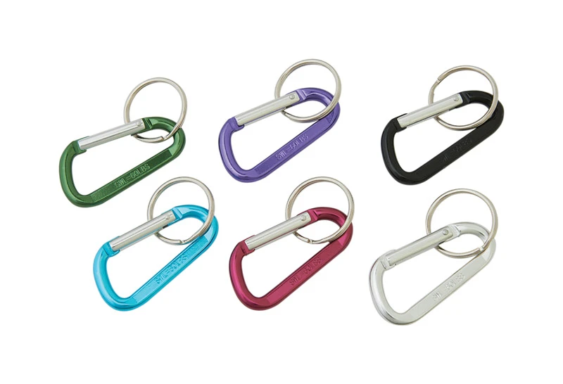 Hy-Ko KB127 Key Ring, C-Clip, Lightweight, Small, 2-3/8 in OD Dimensions