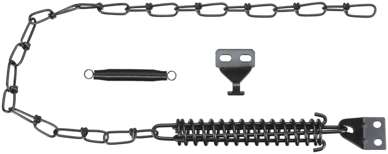 N349241 Black Spring Chain Door Stop For Screen And Storm Doors