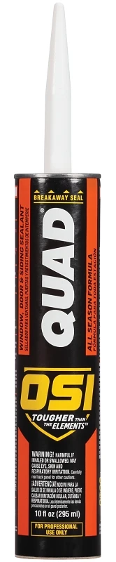 Quad Window Door and Siding Sealant Brown 205 Model 10 Ounce Tube