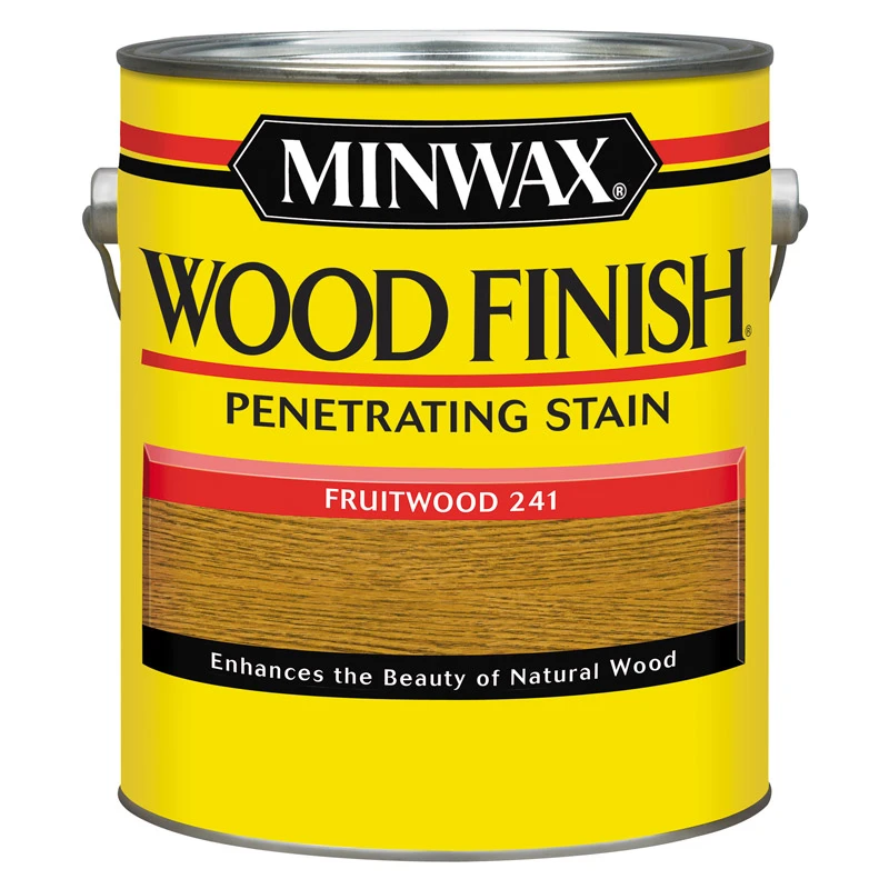 Wood Finish Penetrating Stain, Fruitwood, 1 Gallon - Oil-based Interior Stain