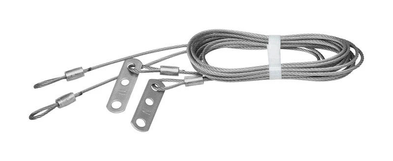 2-Pack 8-Foot Galvanized Safety Cable