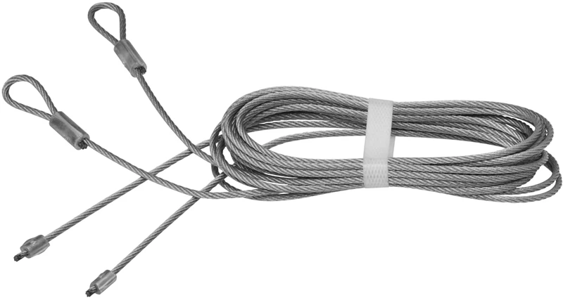 2-Pack 8-Foot Galvanized Torsion Spring Lift Cable