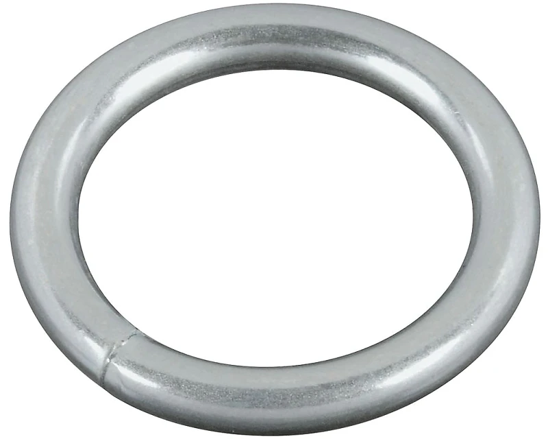 Zinc Plated Steel Connecting Ring, Size Number 7, 1 Inch Diameter