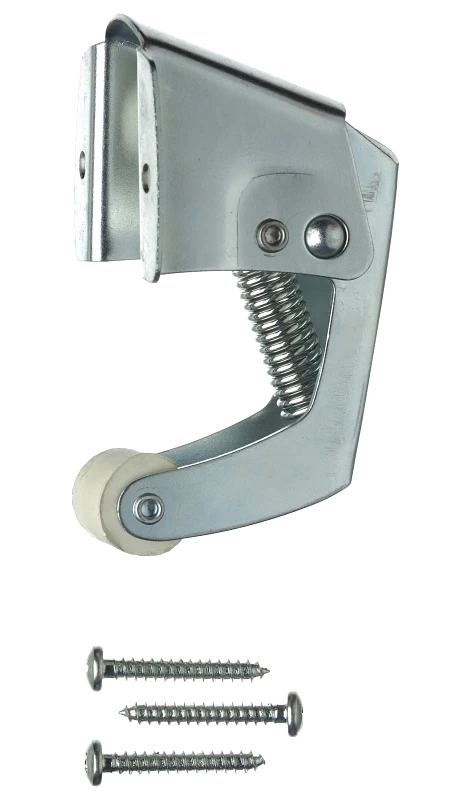 V12 Cadmium Zinc Door Catch - Heavy Steel With Smooth Action
