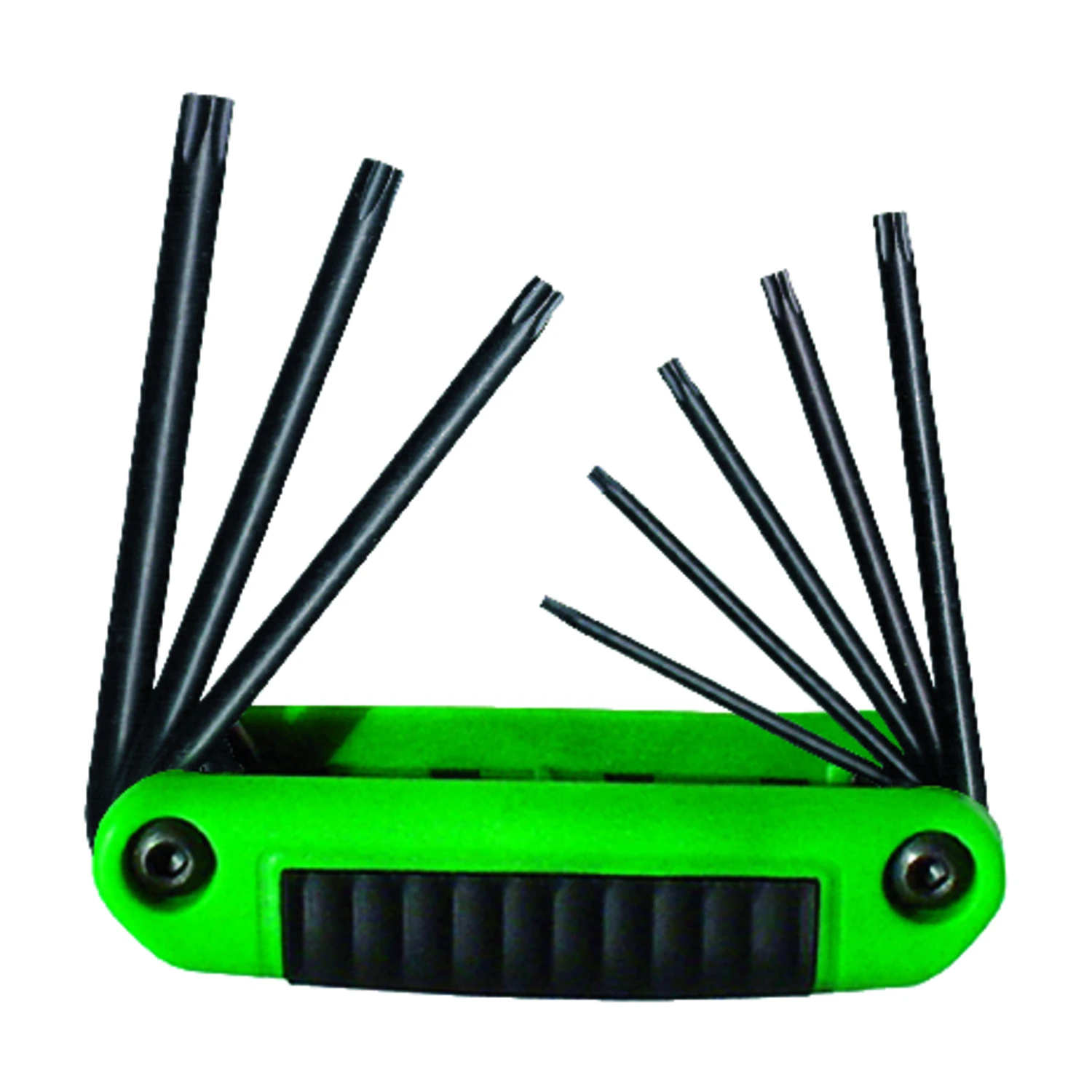 T6-t25 Ergo-fold Fold-up Torx Hex Key Set 8 Pieces
