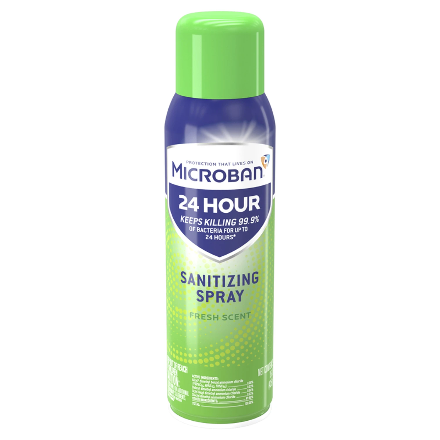 24 Hour Disinfectant Sanitizing Spray, Fresh Scent, 15-Fl.oz.