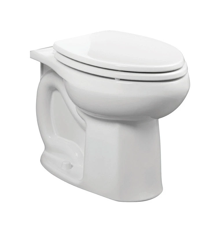 Colony Evolution Elongated Toilet Bowl in White Finish
