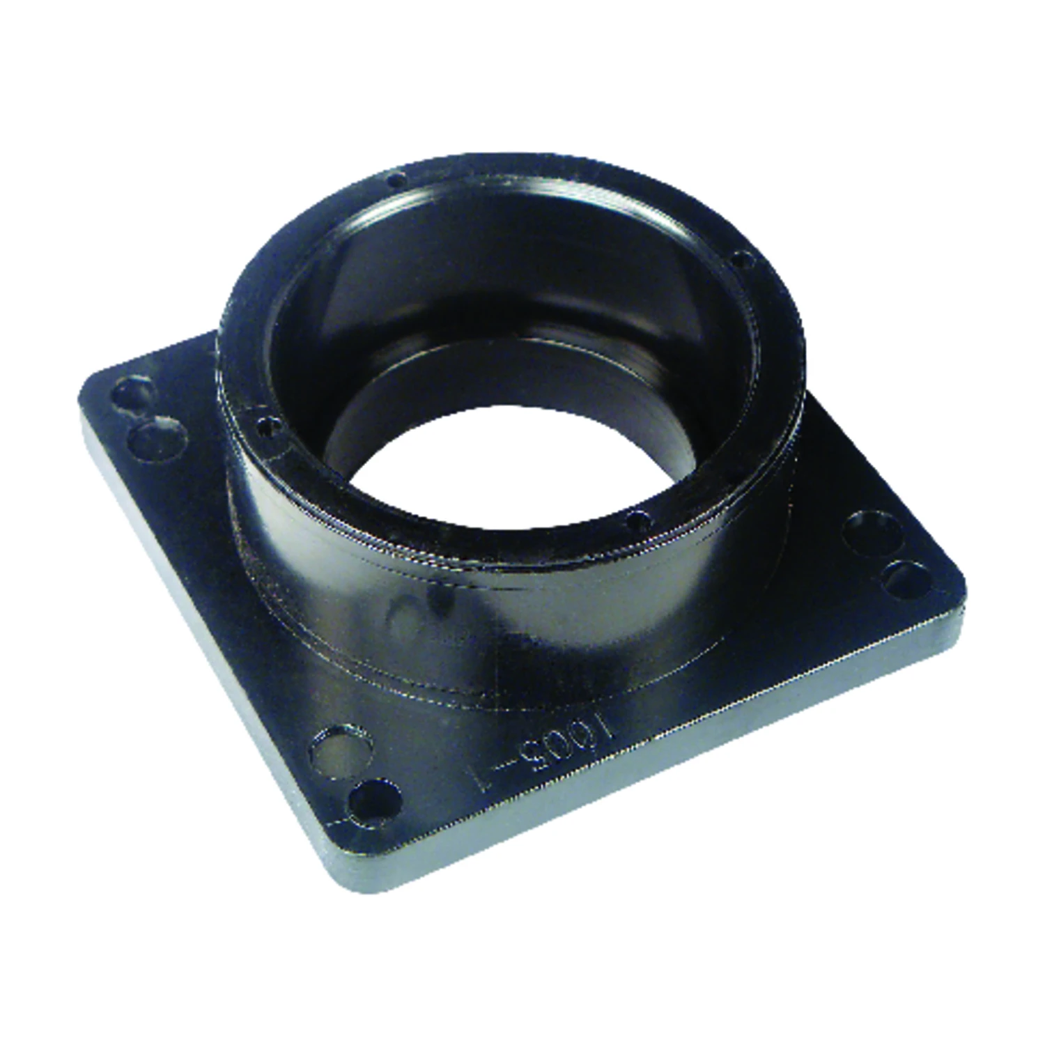 RV Slip Socket, Black Plastic, 1.5 In.