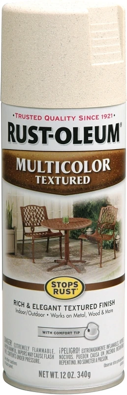 Multi-Color Textured Spray Paint, Caribbean Sand, 12-oz.