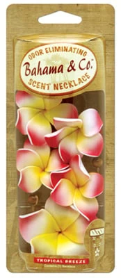 Hanging Air Freshener Necklace - Tropical Breeze Scent - Model 06343
