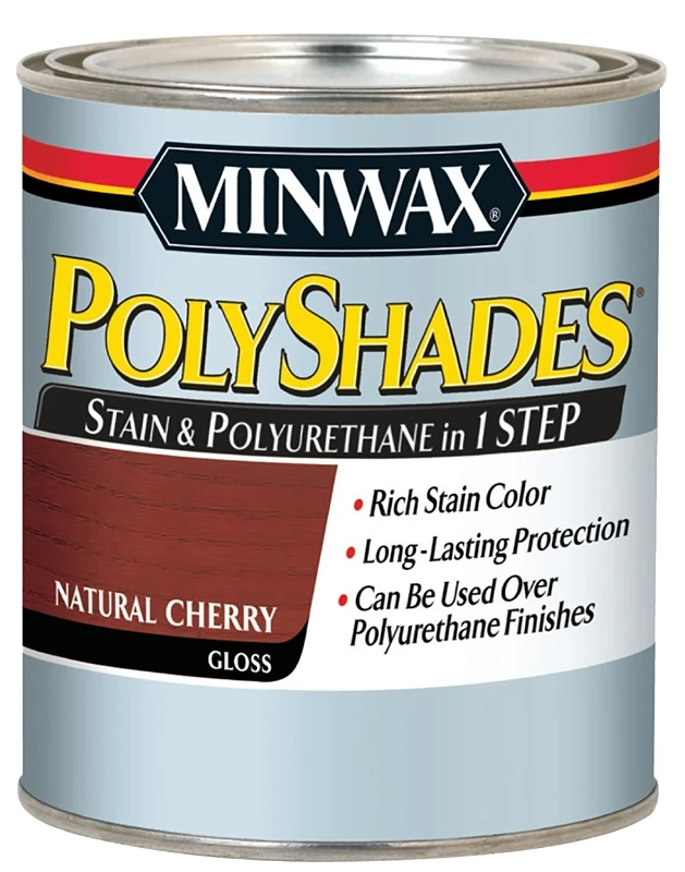 Polyshades Semi-transparent Gloss Natural Cherry Oil-based Stain 0.5 Pint