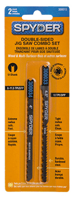 300015 Double-sided U-shank Jigsaw Blade Assortment - 2 Pieces