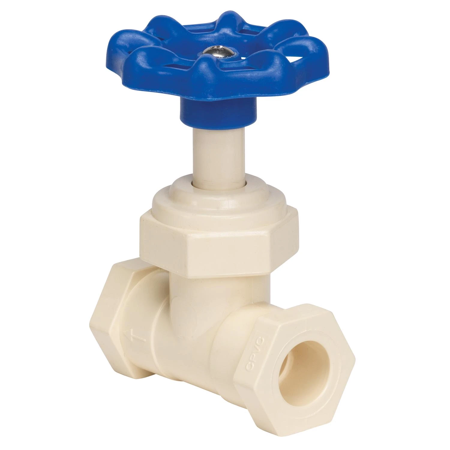 1/2 In. Cts X 1/2 In. Cts Cpvc Stop Valve, Model Vsvcpve3