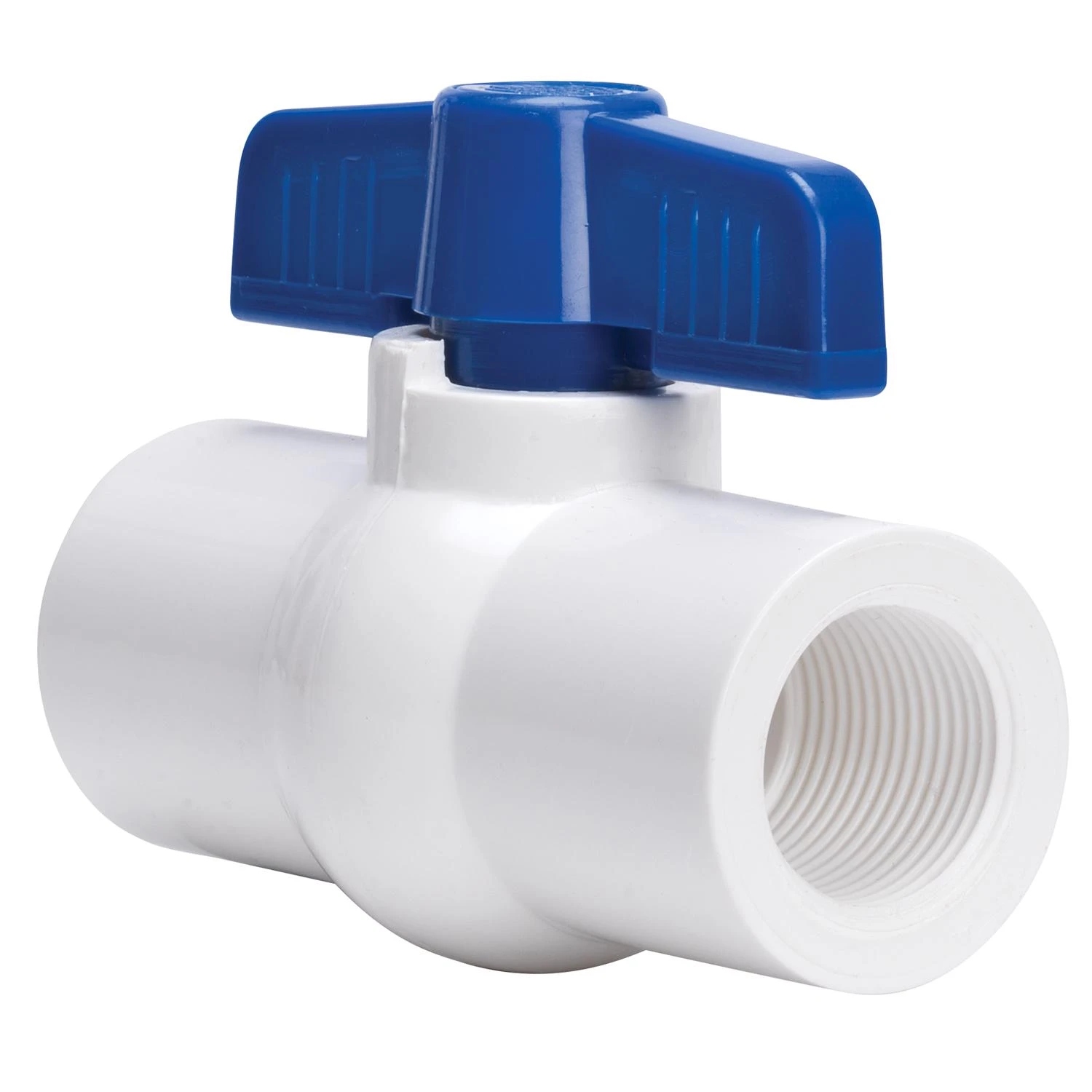 1/2 In. Pvc Fip Ball Valve Full Port For Cold Water Applications