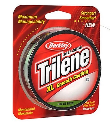 Berkley Trilene Xl Monofilament Fishing Line - Low-vis Green - 330 Yards - 6 Pound Test