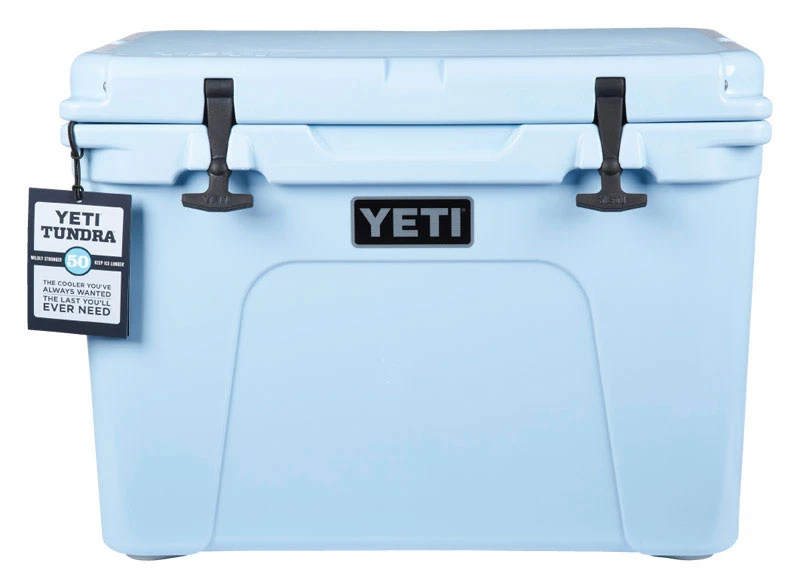 Tundra 50 Cooler - 32 Can Capacity - Ice Blue
