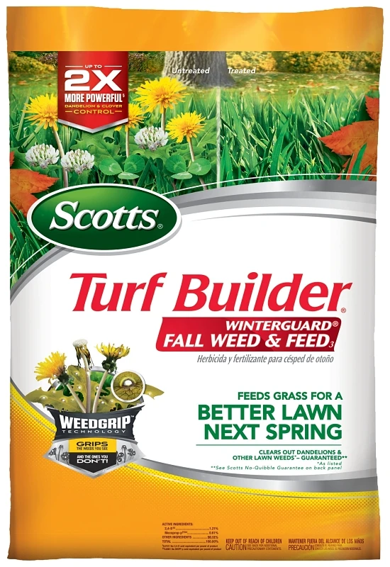 Turf Builder Winterguard 28-0-6 Weed & Feed Lawn Food 5000 Sq Ft 14.29 Lb
