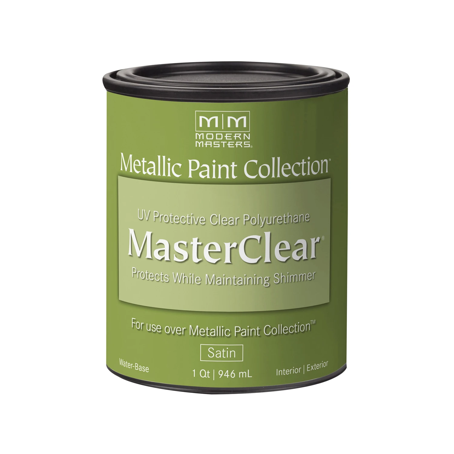 Masterclear Satin Clear Water-based Protective Coating 1 Quart